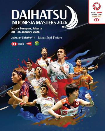 Daftar Wakil Tuan Rumah, Indonesia Master 2026