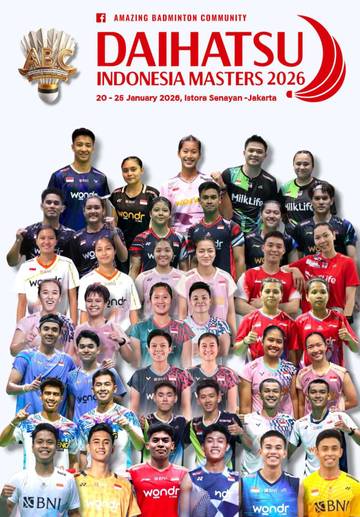 Daftar Pemain Indonesia di Indonesia Masters 2026