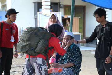 Misi  KGPK Pasca Kebakaran di Desa Bukit Kebayakan