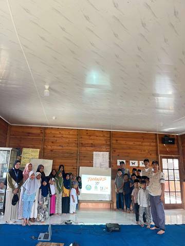 Mahasiswa KPM Lakukan Penyuluhan Simulasi Tanggap Darurat Bencana 