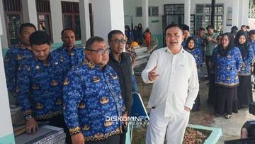 Bupati Fakhry Tinjau Puskesmas Lak Lak