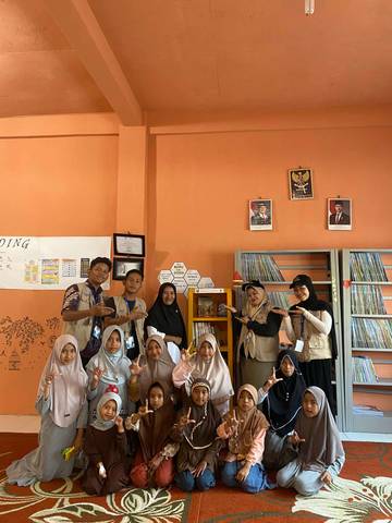 Mahasiswa KPM Luncurkan Pojok Baca TPA Al Manar
