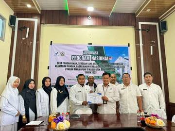 Bener Meriah Dukung Program Terpadu Keamanan Pangan 