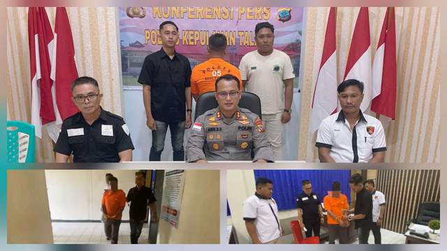 ​Polres Talaud Tetapkan Eks Kades Daran Tersangka Korupsi