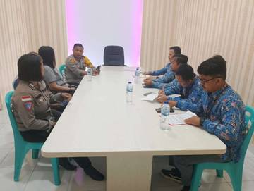 Polres Talaud Terima Kunjungan Tim Ombudsman