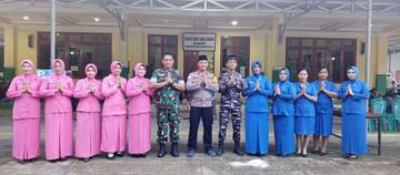 Kapolres,  Danlanal dan Dandim Bukber di Masjid Jabbal Rahmah