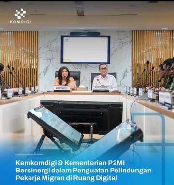 Kemkomdigi Dan Kementerian P2MI Bersinergi Lindungi PMI