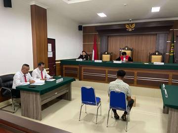 Satres Narkoba Polres Talaud Lakukan Sidang Tipiring Miras 