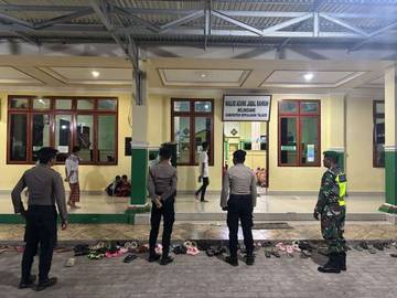 ​Sat Samapta  Polres Talaud  Patroli Pengamanan Sholat Tarawih