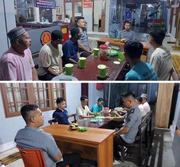 Bukber di Lapas Kelas III Lirung