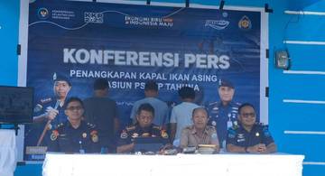 Illegal Fishing 1 Pumboat Rugikan Negara Miliaran Rupiah