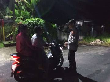 Patroli Stasioner di Wilkum Polsek Lirung