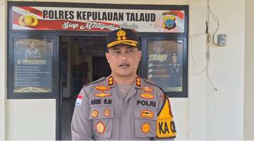 Kapolres Talaud Imbau Warga Terima dan Hormati Putusan MK