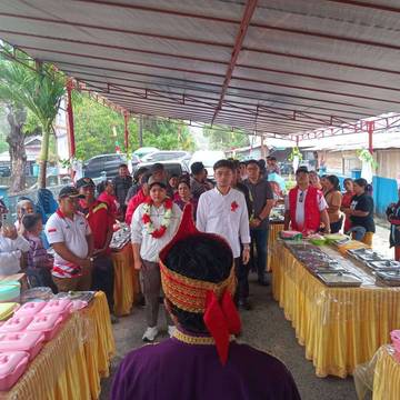 Ketua KONI Talaud Hadiri Open Turnamen Sahentimbang Cup