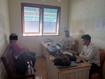 Polsek Rainis Amankan Pelaku Penganiayaan  di Desa Dapihe