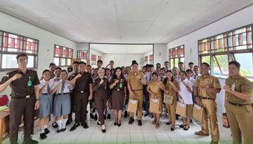 ​'Jaksa Masuk Sekolah' di SMKN 2 Miangas