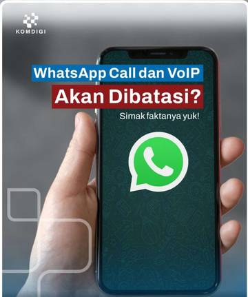 Hoaks: Ada Pembatasan WhatsApp Call