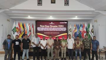 KPU Talaud Gelar FGD, Ini yang dibahas
