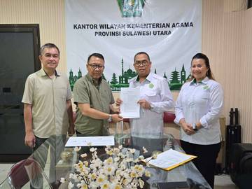 Kemenag Sulut Perkuat Kerukunan Lewat Dukungan Dana FKUB