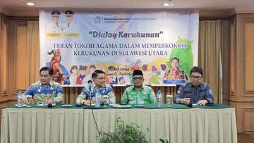 Dialog Kerukunan Sulut, Bahas Tantangan Moderasi Beragama