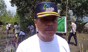 ASDP Bitung Tanam Pohon Mangrove Dukung Program Dekarbonisasi