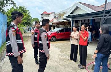 Kamtibmas di Kampung Jelang Natal dan Tahun Baru