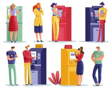 Mesin ATM Indonesia Futuristik 