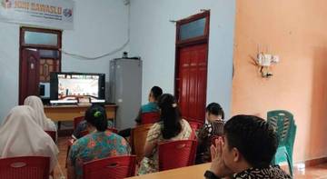 ​Bawaslu Talaud Perkuat SDM Lewat Arahan Bawaslu RI
