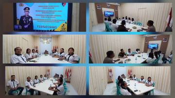 Polres Talaud Ikuti Peluncuran Ditres-Satres PPA dan TPPO 