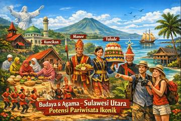 Budaya Agama Sulut Jadi Potensi Pariwisata Ikonik