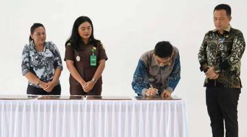 Bupati Welly Titah Resmikan Kantor Dinkes Kepulauan Talaud