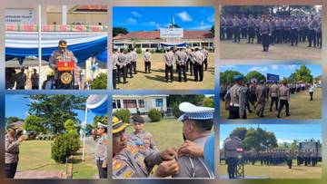 ​Polres Kepulauan Talaud Gelar Operasi Keselamatan Samrat 2026