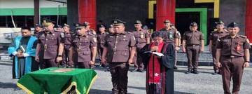Penyuluh Berikan Kata Pengukuhan Pelantikan Pejabat Kejaksaan