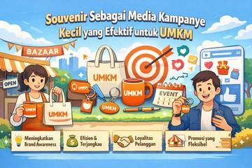 Souvenir, Media Kampanye Kecil Yang Efektif Untuk UMKM
