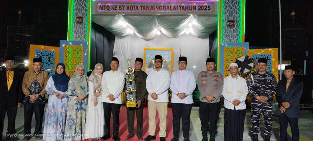 Kecamatan Teluk Nibung Pertahankan Juara Umum MTQ ke-57
