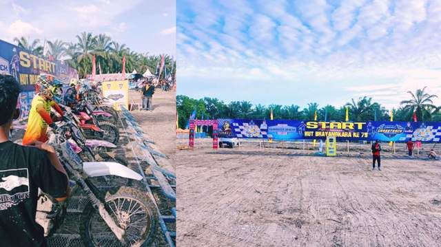 Sirkuit Permanen Grasstrack di Asahan Jadi Magnet Atlet