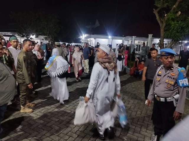 Polres Tanjungbalai Amankan Kepulangan Jemaah Haji