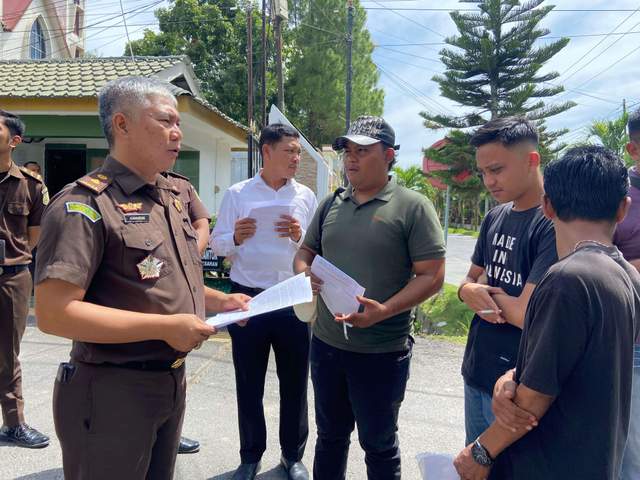 GRIMA Asahan Laporkan Dugaan Korupsi di Sei Silau Tua