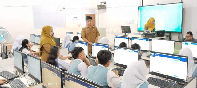 SMA Negeri 2 Tanjungbalai Gelar Tes Kemampuan Akademik