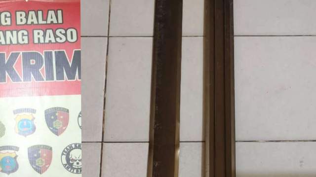 Unit Reskrim Tanjungbalai Tangkap Pencuri Talang Air Hujan