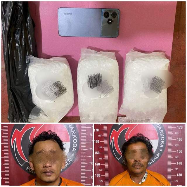 Polisi Tangkap Dua Pengedar Kokain di Tanjungbalai