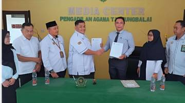 Pengadilan Agama Tanjungbalai Jalin Kerjasama dengan Posbakum