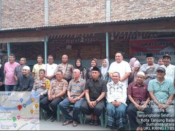 Kapolres Tanjungbalai Memimpin Program Jumat Curhat