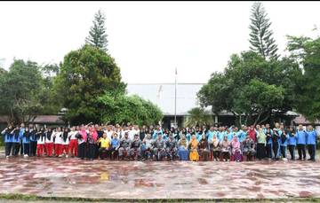 Lanal Tanjungbalai Asahan Tutup Pelatihan LDDK Siswa SMK