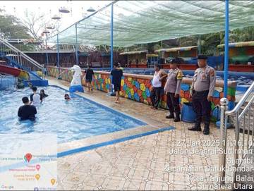 Polisi Tanjungbalai Tingkatkan Pengamanan Objek Wisata