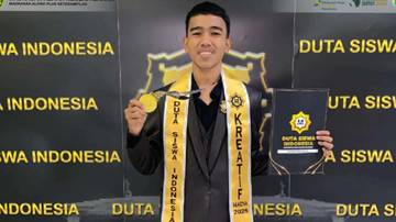 Rehan Duta Siswa Indonesia Kreatif Madya 2025