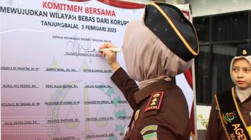 Kejaksaan Negeri Tanjungbalai Luncurkan Zona Integritas Menuju WBK