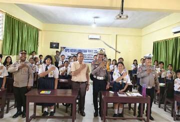 Polres Tanjungbalai Laksanakan Kegiatan Police Goes to School