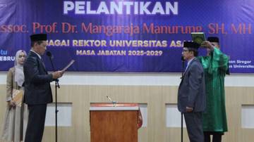 Rektor Baru UNA Berjanji Tingkatkan Kualitas Pendidikan Kampus