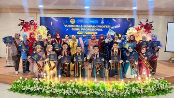UNA Sukses Gelar Yudisium dan Sumpah Profesi Guru